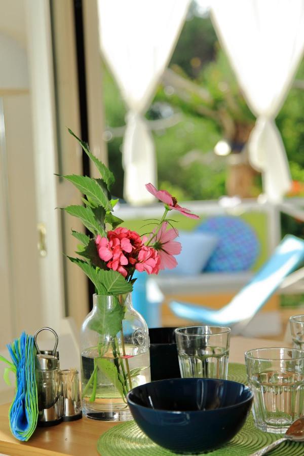 Blue Sky Cottage, Kanouli Beach Halikounas エクステリア 写真